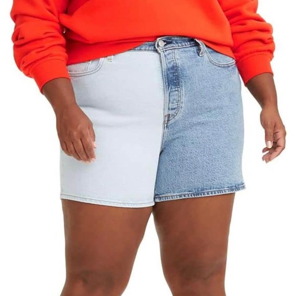 Levi's Women's 501 Original Button Fly Shorts-24W-Of Two Minds